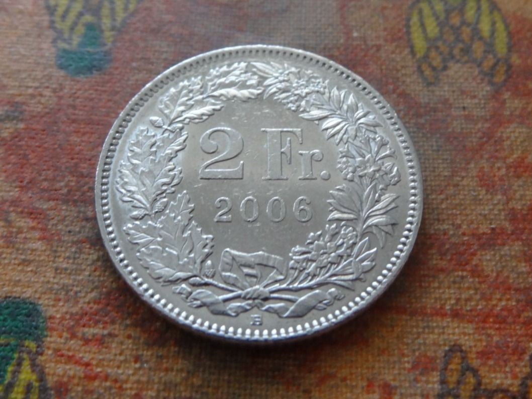 Alle Münzen: 2 Fr. 2006 – Gebraucht aus Romanel-sur-Lausanne von Swift13
