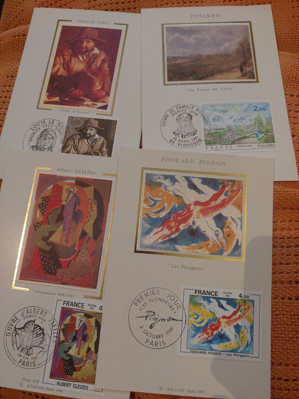 Tutti i francobolli: Timbres de France  – Usato da Le Locle venduto da wchs 1