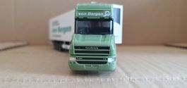 HERPA. SCANIA A CAPOT 6X4.  1:87.CH.  VON  BERGEN  TRANSPORT