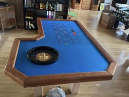 1 Stück/ Roulette Tisch, neuwertig,