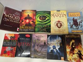 10-teiliges Bücherpaket: Fantasy & Romane