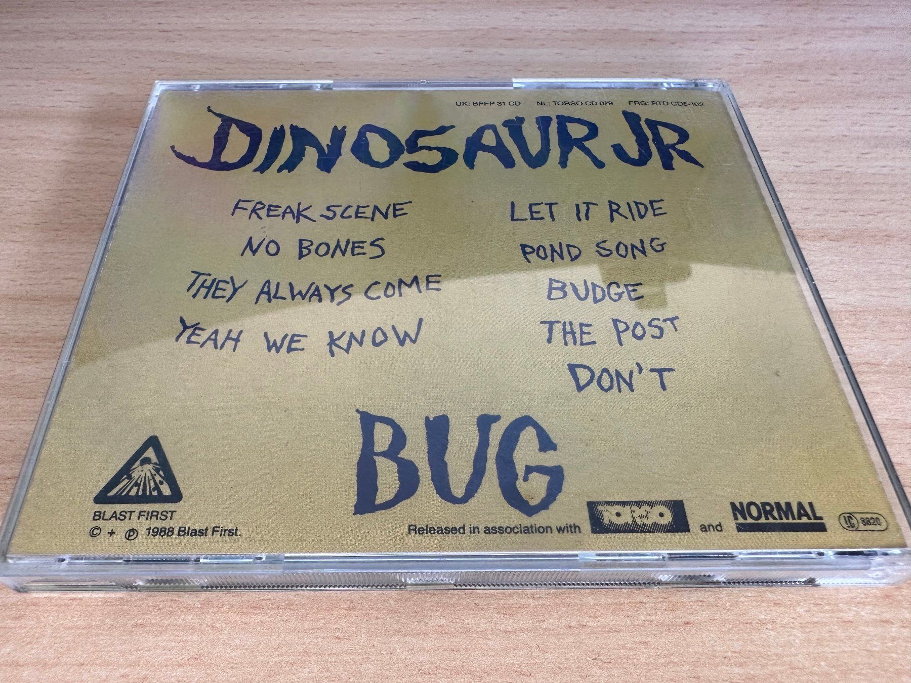 CD: Dinosaur Jr – Bug – Usato da Rikon im Tösstal venduto da Alpenmutz 1
