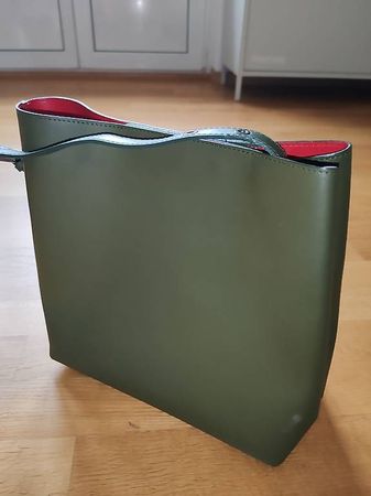 Elegante Echtleder-Tasche -Vera Pelle/ Made in Italy