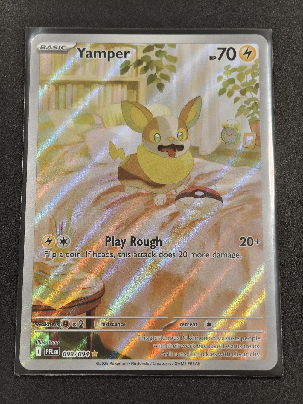Pokémon Carte collezionabili: Yamper 099/094 EN – Nuovo (secondo la descrizione) da Therwil venduto da Cordachu_Trade