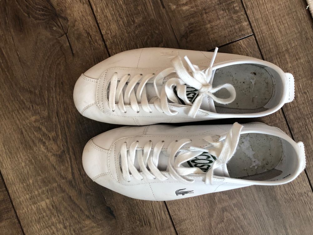 Lacoste Sneaker Weiss Gr.39,Np.149,- (Gebraucht) in Basel für CHF 65 ...