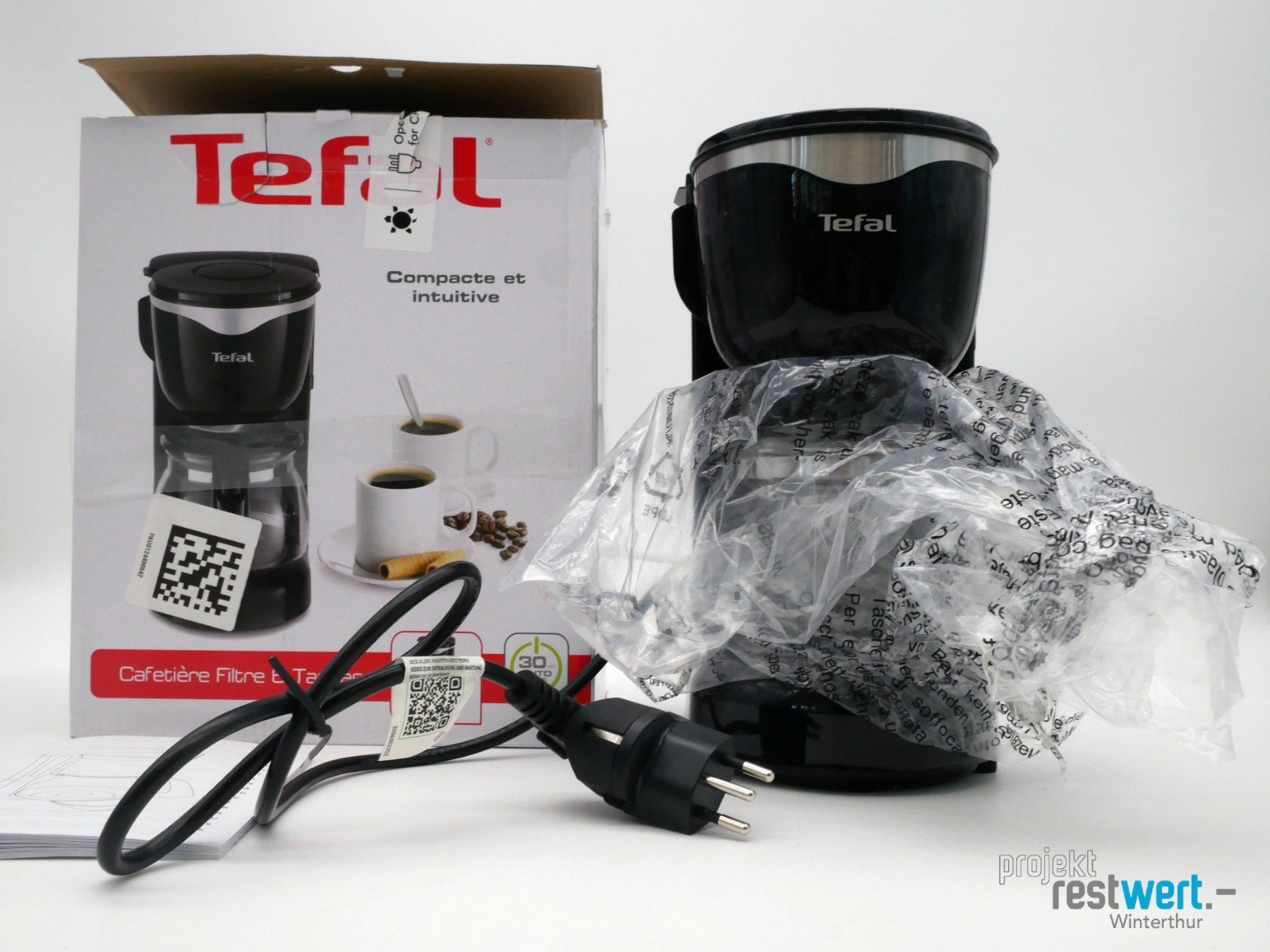 Kaffeemaschinen & Espressomaschinen: TEFAL Filterkaffeemaschine – Neu (gemäss Beschreibung) aus Winterthur von Restwert_Winterthur