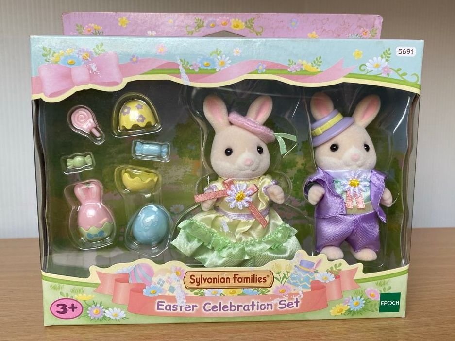 Sylvanian families Spielzeuge: Sylvanian Families Easter Celebration Set Hase – Neu (gemäss Beschreibung) aus Givisiez von dor_xb9k