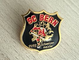 Pin SC BERN Schweizer Meister 91/92