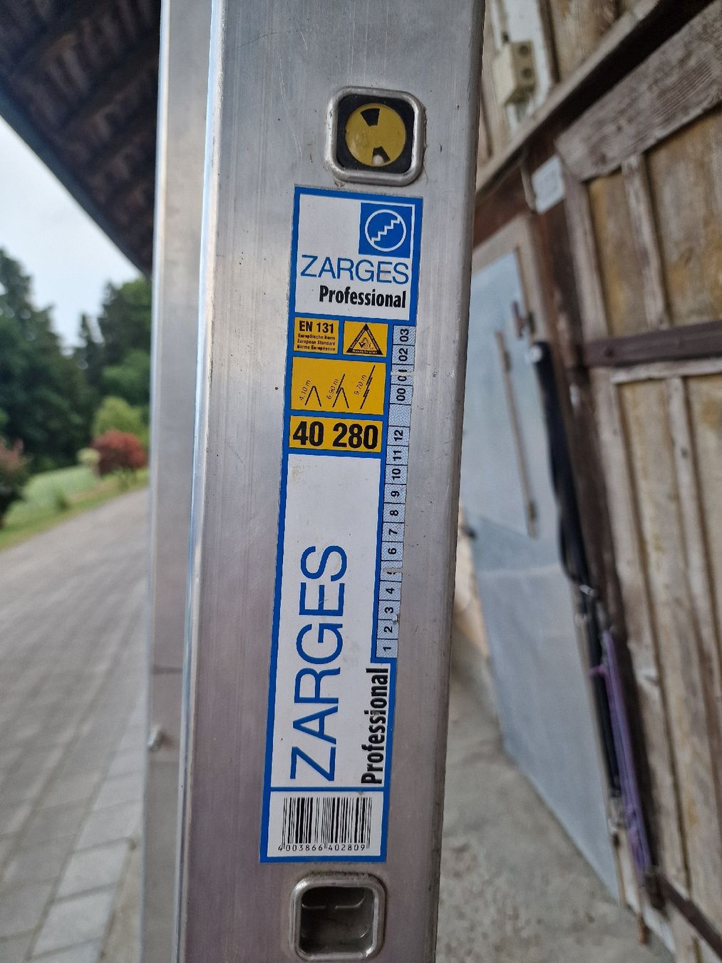 Zarges Scale: Zarges Leiter 6.90m – Usato da Niederbüren venduto da Geeo 4