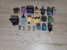 16 Kinder Joy Minecraft Figures