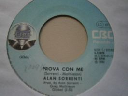 Vinyl-Single Alan Sorrenti - Prova Con Me
