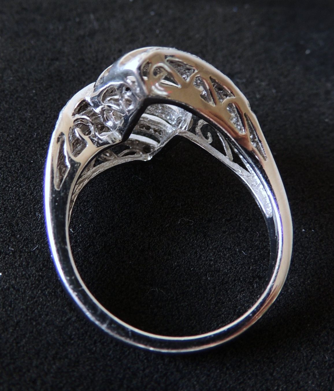 Ringe: Silber 925 Fingerring mit 30 Altschliff Diamanten – Gebraucht aus Waldenburg von schaller707 3