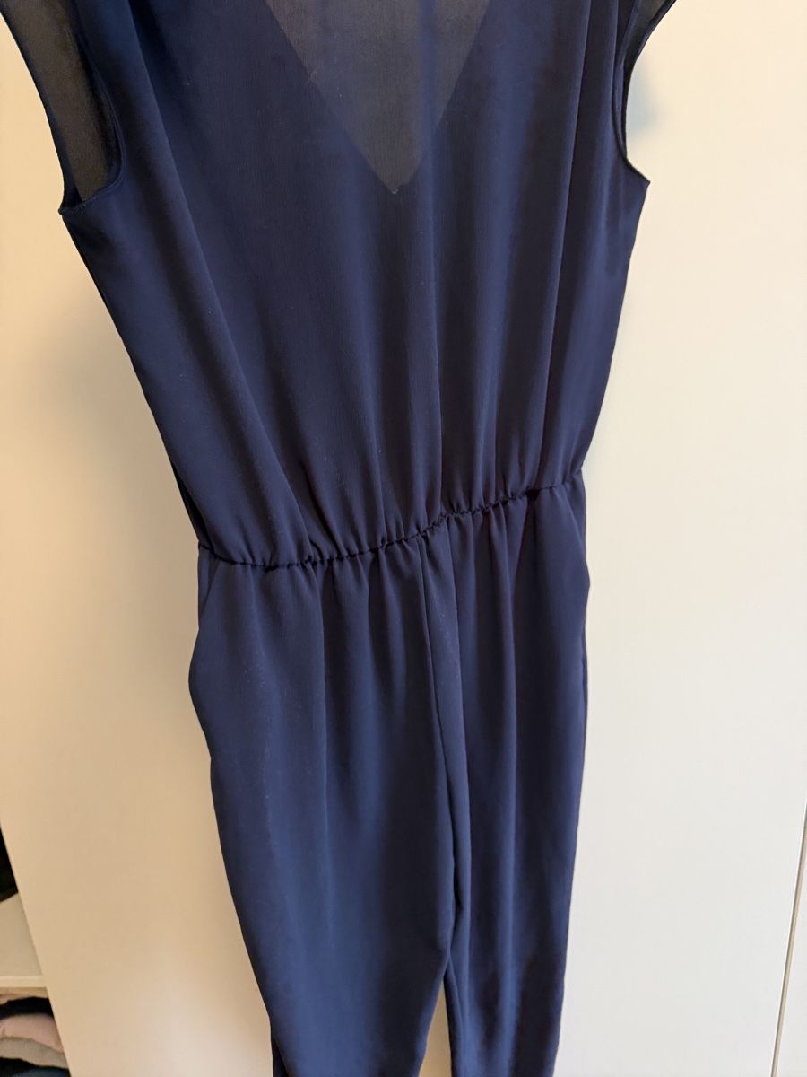 Zara Jumpsuits: Zara Basic Jumpsuit dunkelblau ärmellos Grösse S  – Gebraucht aus Eschenbach SG von MarThu 1
