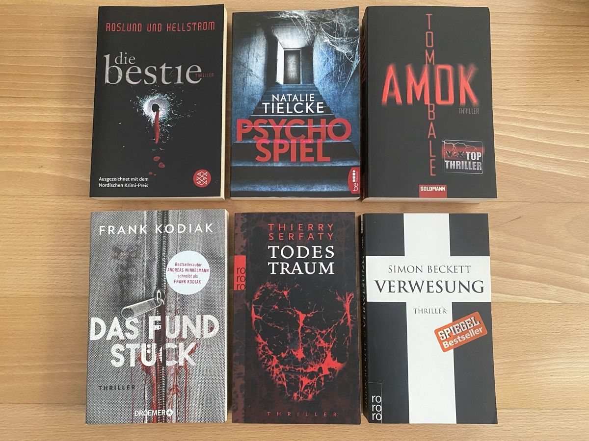 Livres: Bücherpaket 6 Stück – D'occasion à Rümlang par sno_w8yd 1