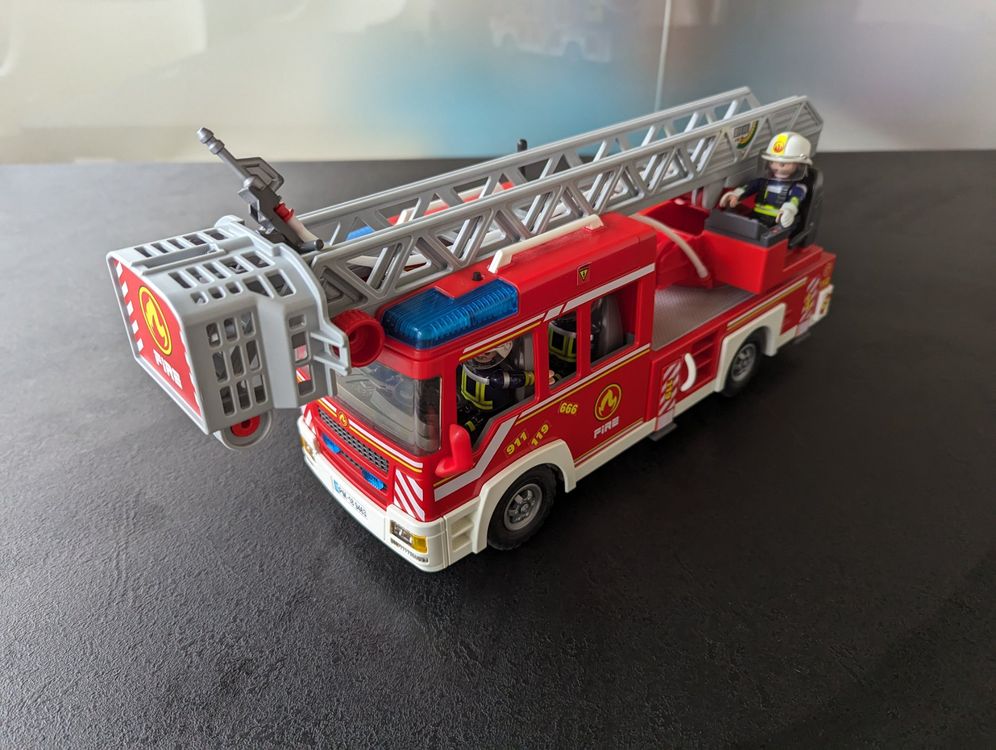 Playmobil Feuerwehr Drehleiter | Kaufen auf Ricardo