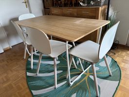 IKEA Esstisch mit 4 Stühlen
