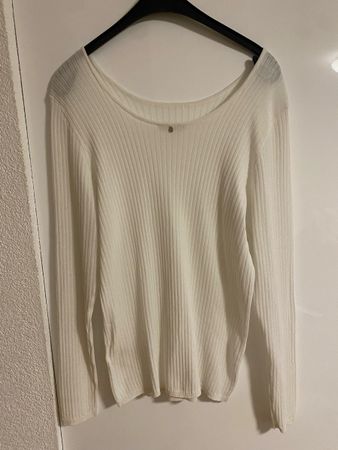 NILE Feinstrickpullover Weiß Gr. XL Neu 