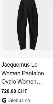 Jacquemus Pantaloni: Jacquemus Hose / pantalon .36 – Usato da Collonges venduto da Auganien 1
