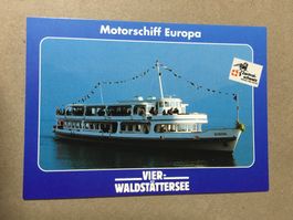 AK Schiff Vierwaldstättersee MS Europa