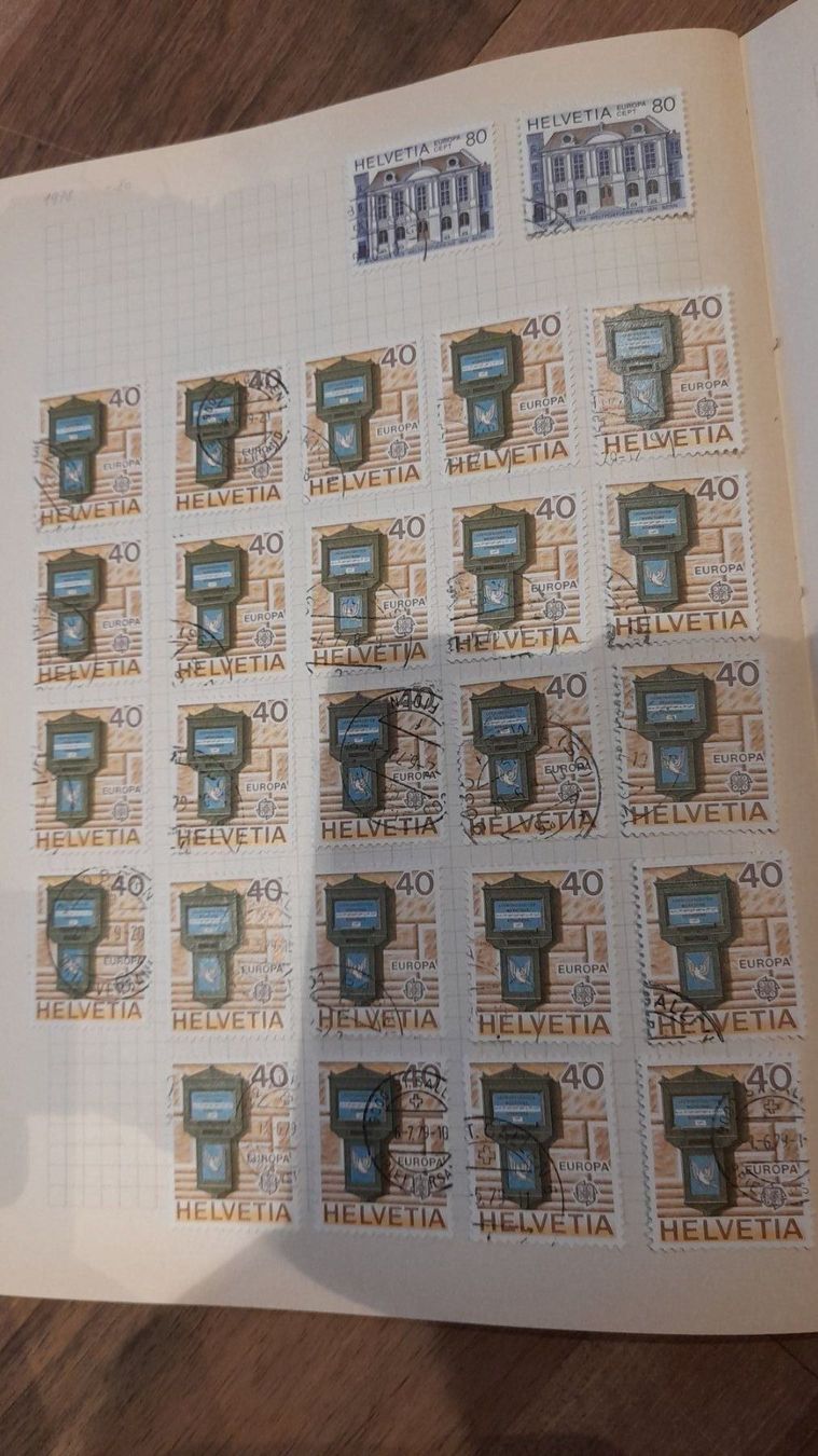 Alle Briefmarken: 1973-1979 – Gebraucht aus Balgach von SIMEON27 1