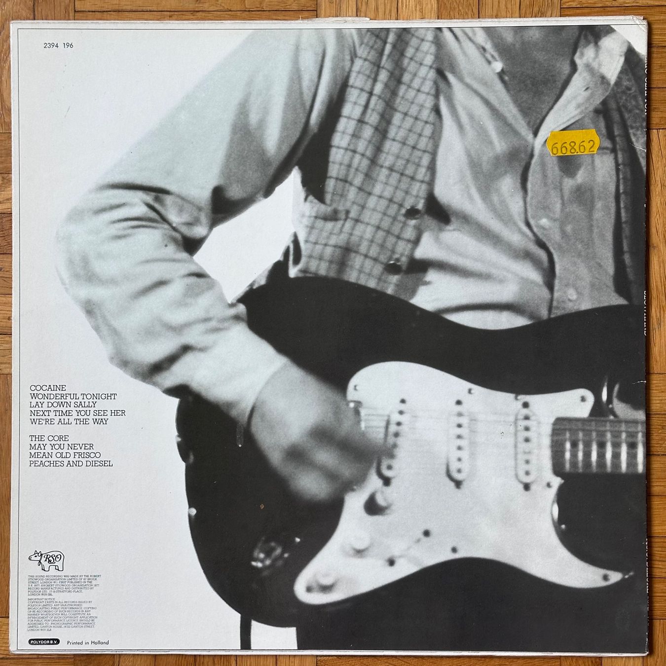 Dischi in vinile: LP - Eric Clapton – Slowhand – Usato da Breganzona venduto da Onairda75 1