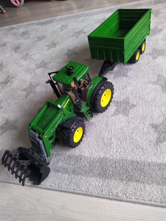 Bruder John Deere 7930 mit Anhänger Kaufen auf Ricardo