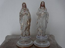 Antike Herzmarie + Herzjesu  /  Einsiedeln