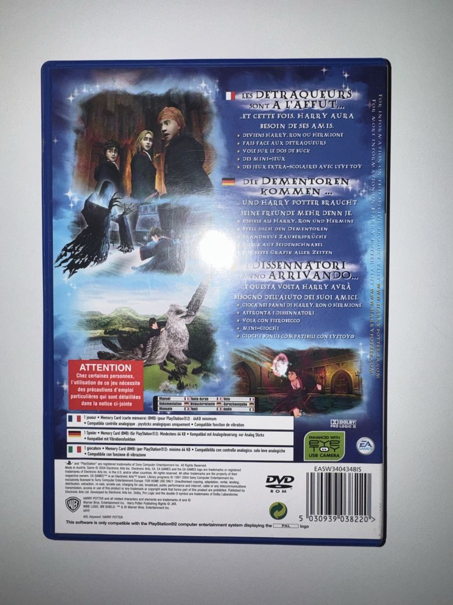 Sony Spiele: Harry Potter und der Gefangene von Askaban, PS2 – Gebraucht aus Adliswil von B_Kreb 3