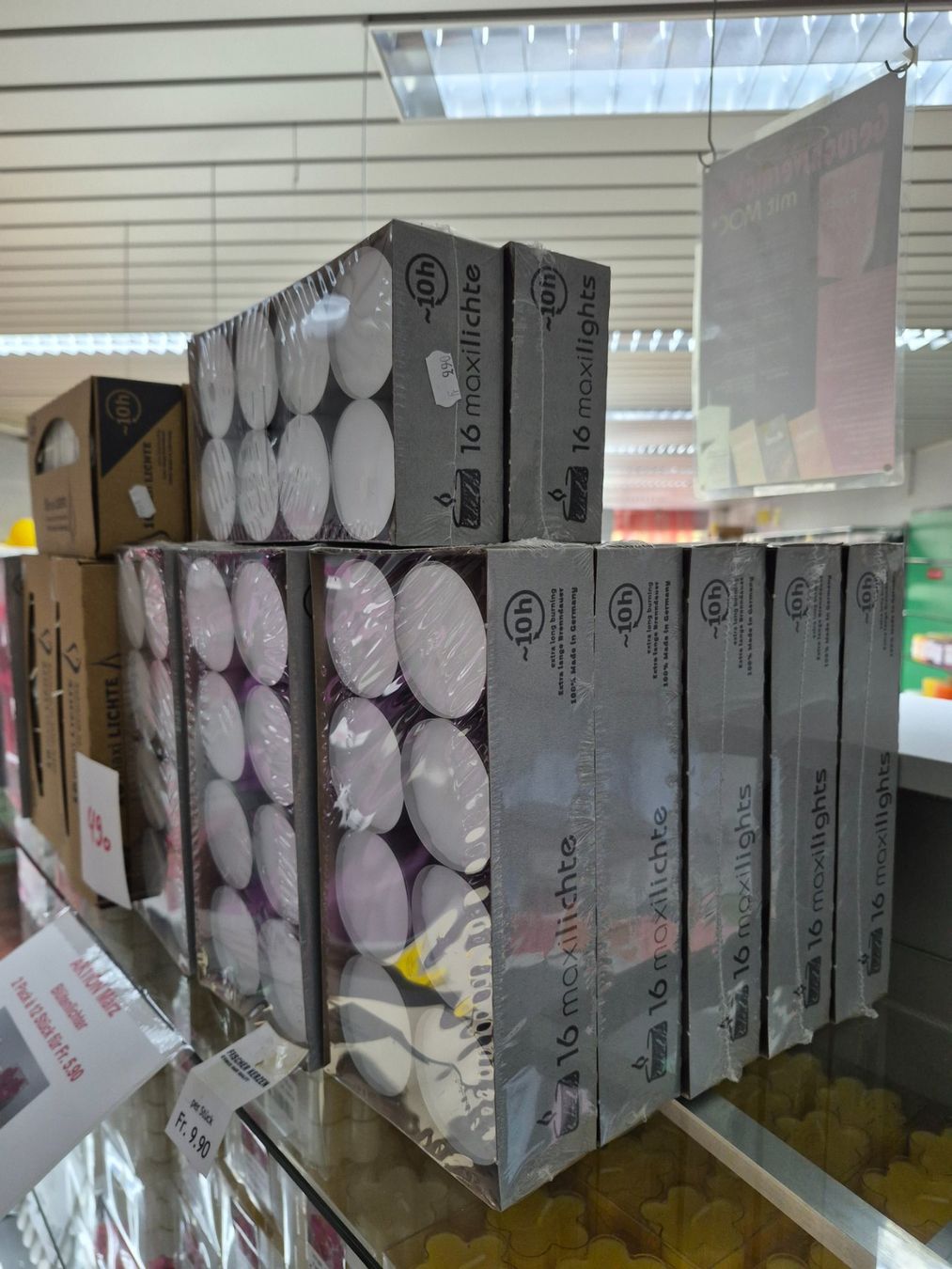 Candele: 490 Posten Maxilichter - Kerzen  aus Liquidation – Nuovo (secondo la descrizione) da Derendingen venduto da Meisterstuecke 1