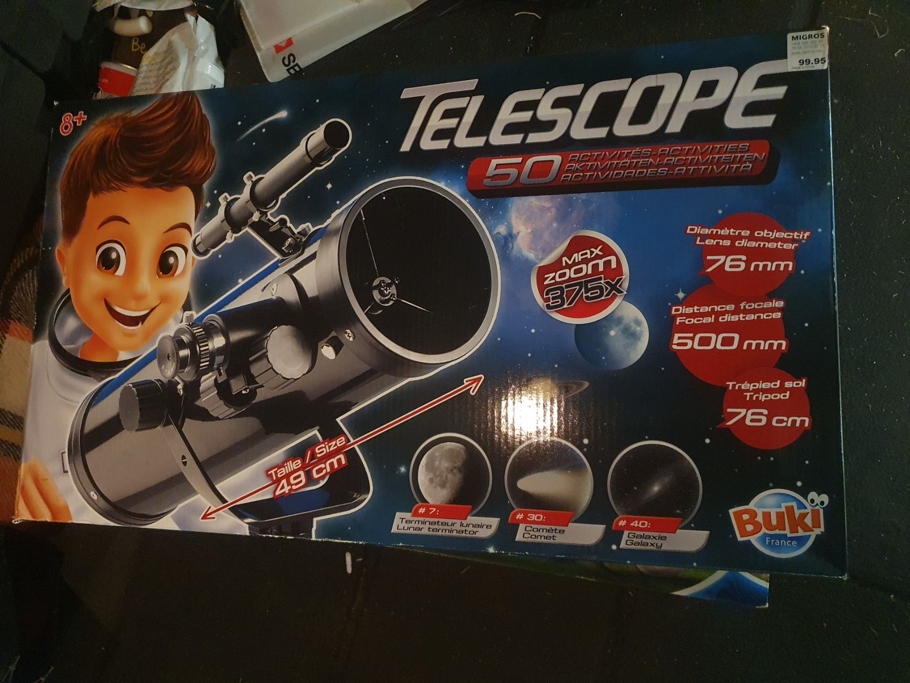 Spielzeuge: Spielzeug Buki Space Teleskop 50 Activites – Neu und originalverpackt aus Zürich von Alibaba1234