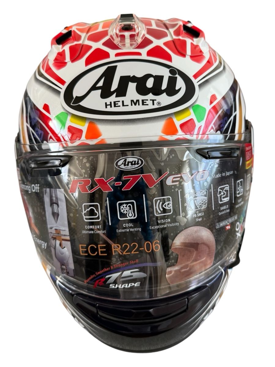 Arai Caschi & visiere: Helm S Arai RX-7V Evo Nakagami GP2 – Nuovo e nell'imballaggio originale da Luzern venduto da dav_2rql 4