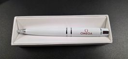 OMEGA Kugelschreiber – Weiss – Originalbox – Neu