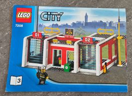 Lego 7208 City Grosse Feuerwehr Station