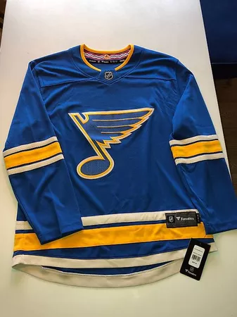 Nhl Eishockey Trikot Fanatics St.Louis Blues away Gr.M Neu
