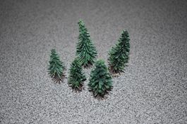 1 Lot de 5 Arbres pour Maquette Z