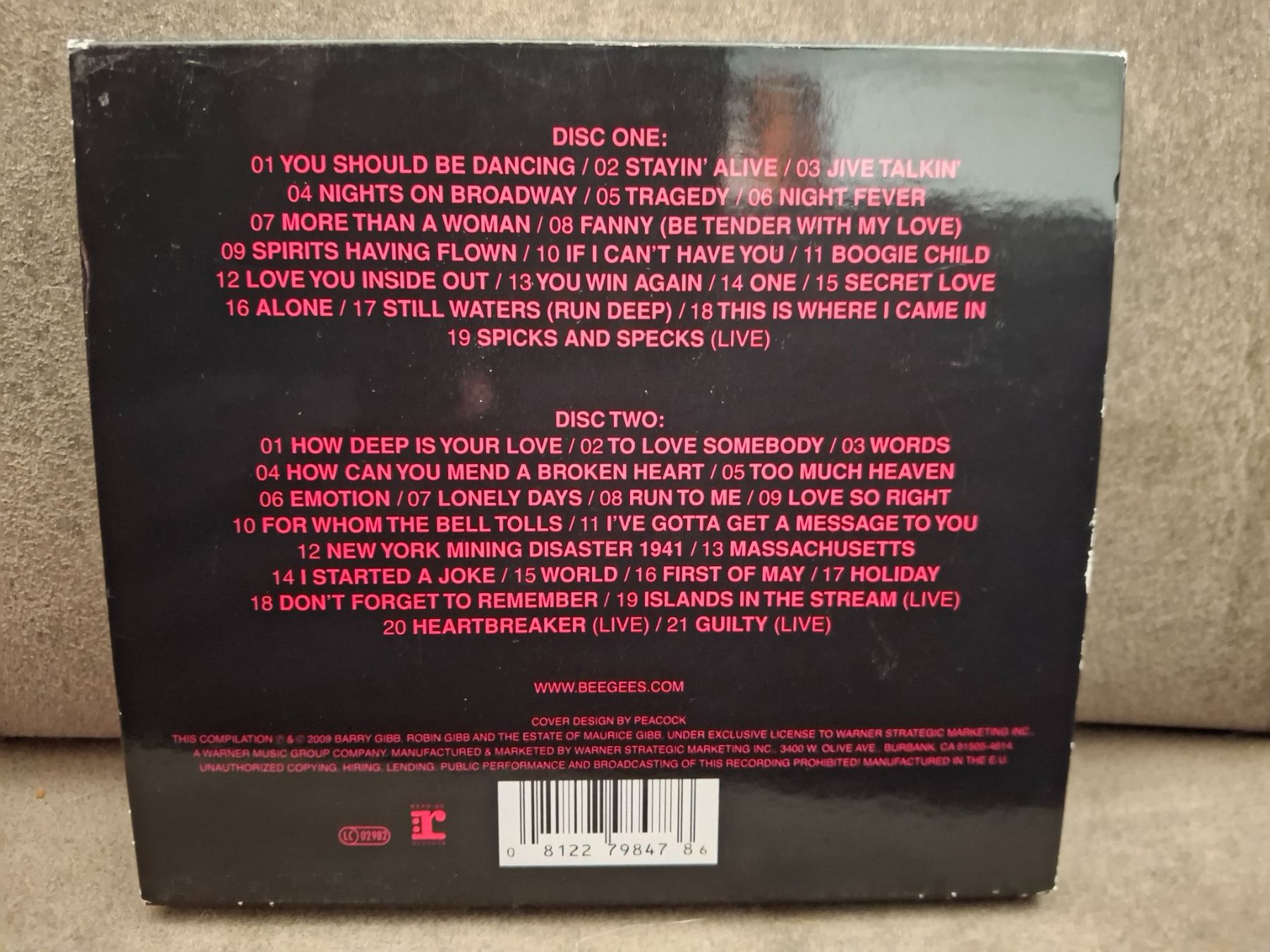 CD: Bee Gees – The Ultimate – Usato da St.Gallen venduto da CD_jalamusic 1