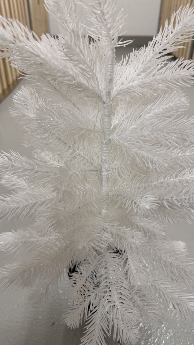Tutte le decorazioni: Tannenbaum aus Kunststoff weiss – Nuovo (secondo la descrizione) da Köniz venduto da blacksofa 3