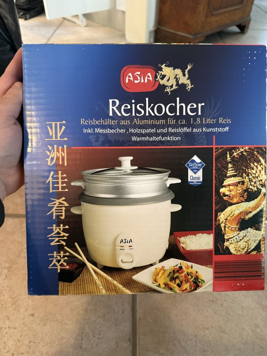 Elettrodomestici da cucina: Asia Reiskocher, neuwertig – Nuovo e nell'imballaggio originale da Grosswangen venduto da orbi80