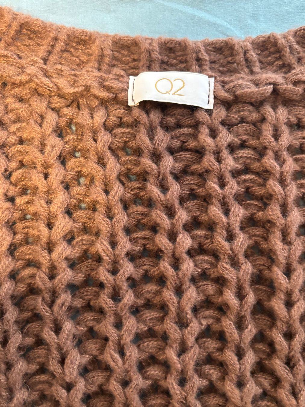 Jacken: Schöne Grobstrickjacke braun neu – Neu (gemäss Beschreibung) aus Zürich von McQeen 2