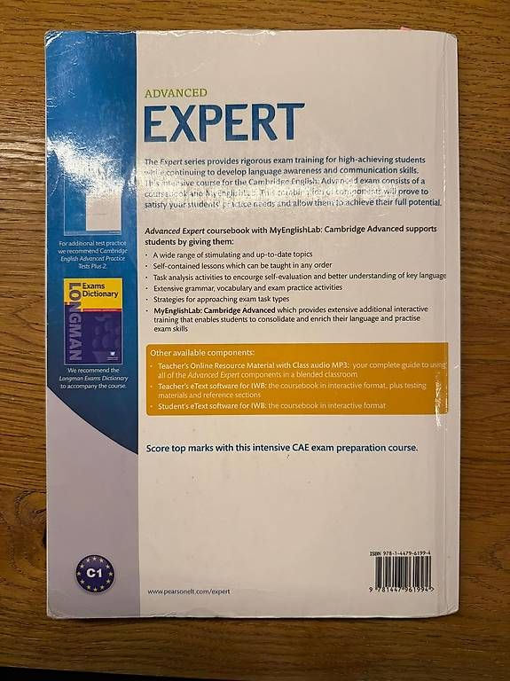 Libri: Expert Advanced 3rd Edition Coursebook (mit CDs und E-Book) – Usato da Fehraltorf venduto da eli_x28b 1
