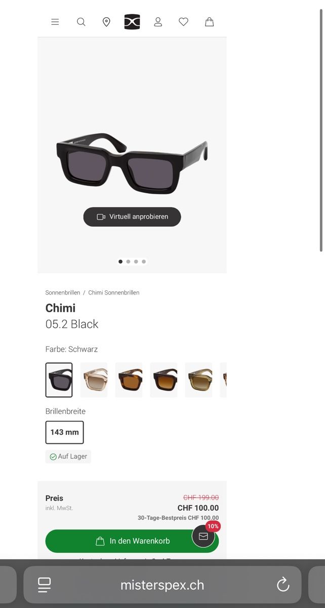 Brillen & Gläser: CHIMI Sonnenbrille – Neu (gemäss Beschreibung) aus Basel von konan 4