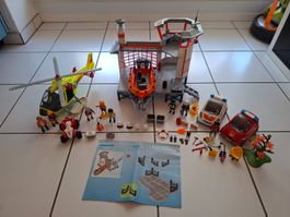 Playmobil Küstenwache inkl. Helikopter und Feuerwehrauto