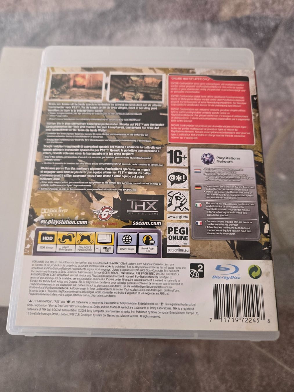 Jeux: Socom Confrontation PS3 – D'occasion à Bussigny par Kfdlt 1