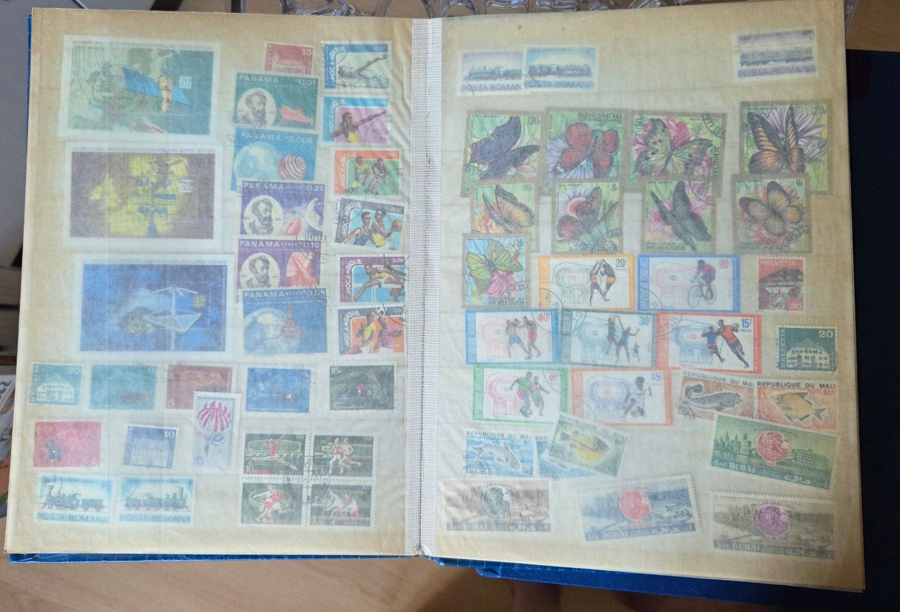 Alle Briefmarken: 2 Briefmarkenalben mit hunderten von Marken – Gebraucht aus Gossau SG von oreliefredy 4