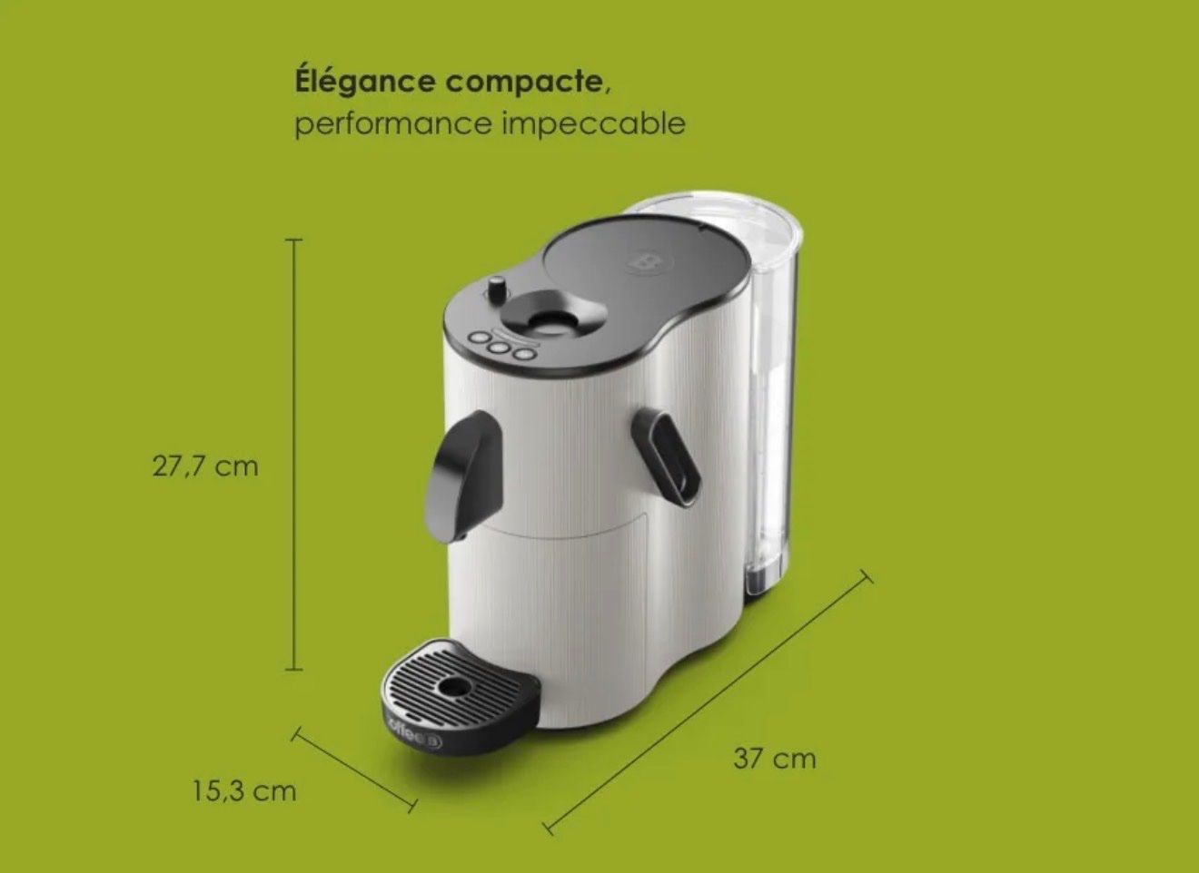 Macchine per caffè & Macchine per espresso: CoffeeB Horizon Grey /6  capsules – Usato da Monthey venduto da ces_y9zz 1