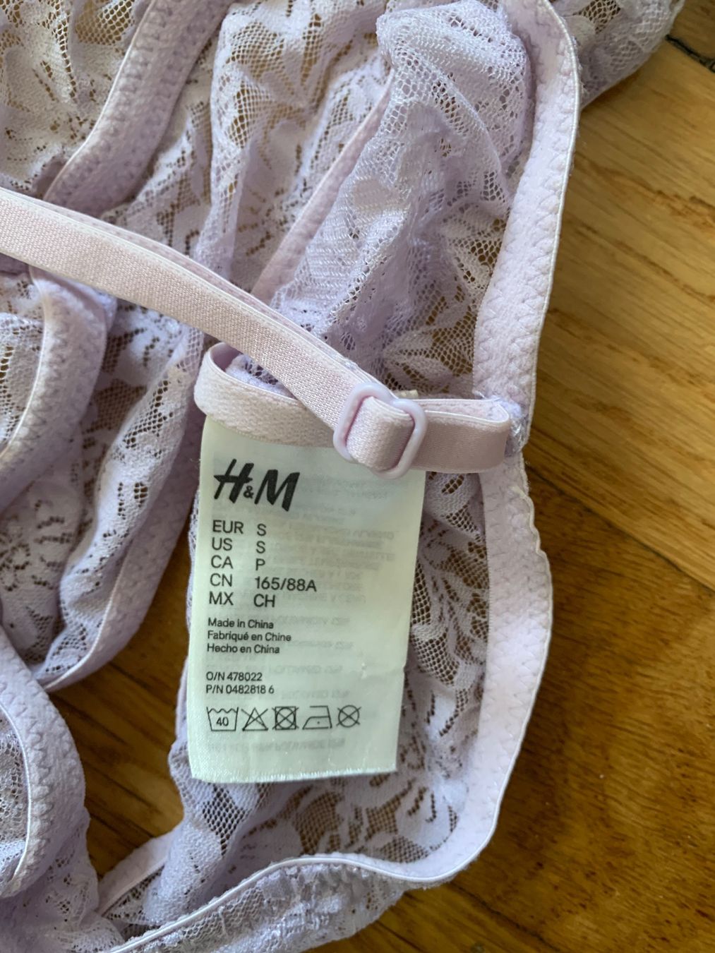 H&M Altra biancheria intima: Brassière dentelle Lila h&m – Usato da Genève venduto da rez_c6c6 3