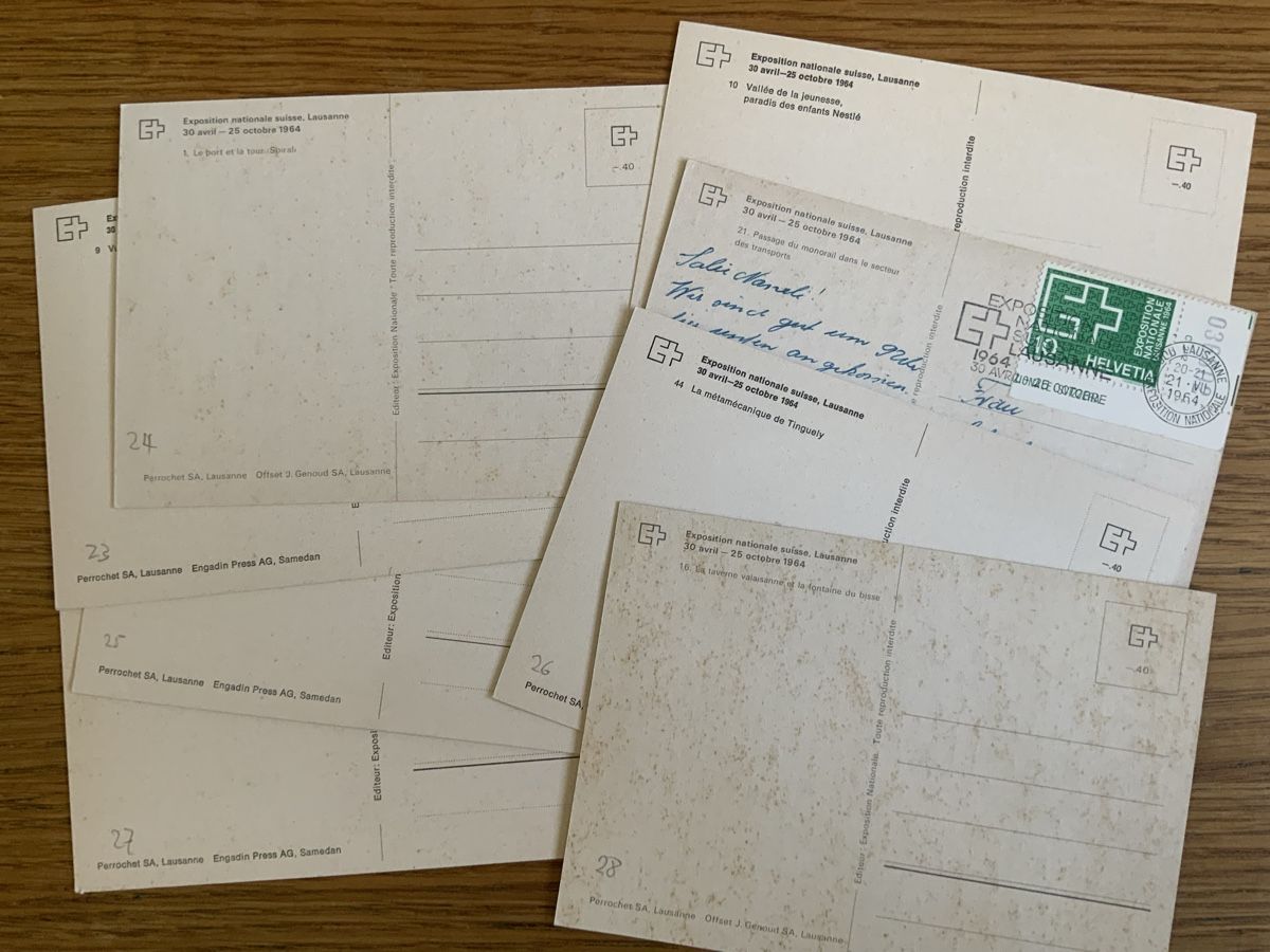 Cartoline postali: Briefmarken Lausanne – Nuovo (secondo la descrizione) da Binningen venduto da chr_cr5n 1