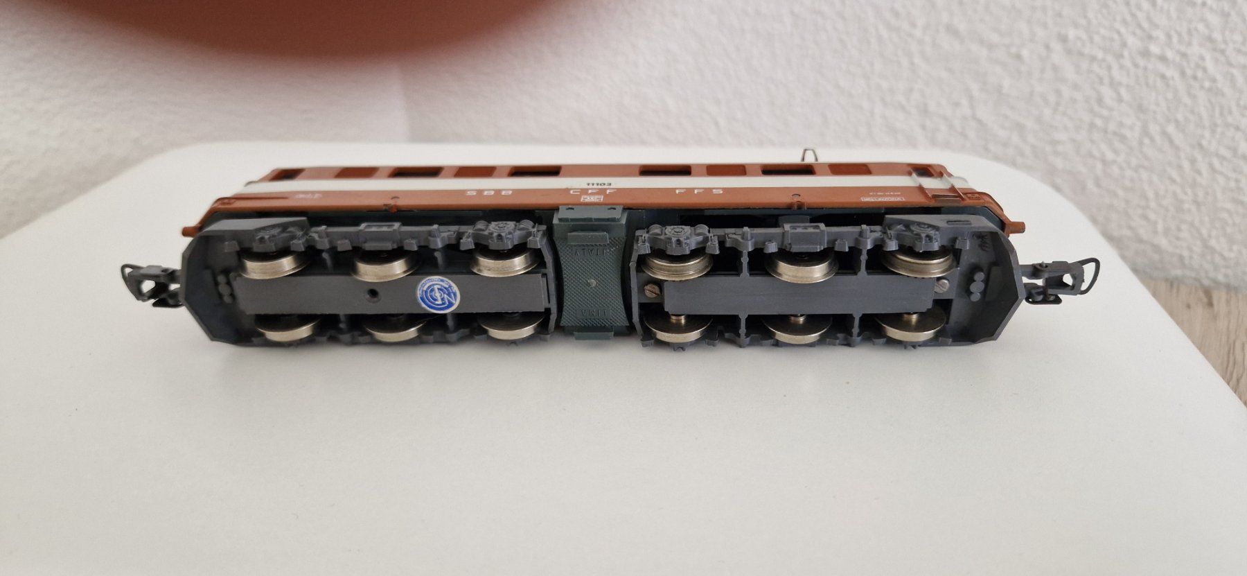 Lima Modellini di ferrovie: Lima H0 Lokomotive SBB, CFF, FFS, 11103. – Usato da Wünnewil venduto da 1509mani 5