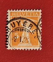 TELLKNABE 152 VOLLSTEMPEL GRUYERES FRIBOURG 1924