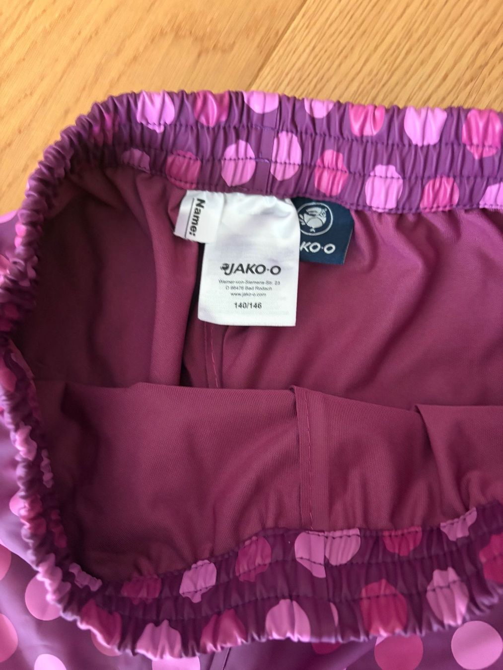 Jako-O Hosen: Mädchen-Regenhose von JAKO-O – Gebraucht aus Liestal von mon_8p5q 1
